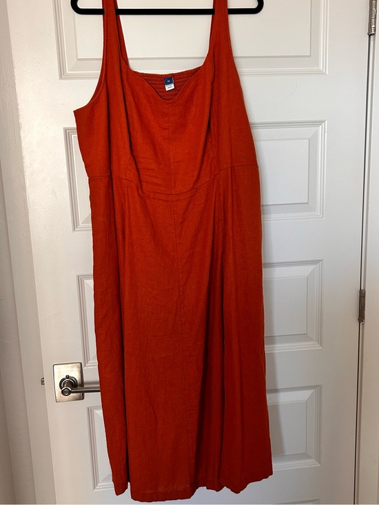 Old Navy Dresses & Skirts - Old Navy Rust Orange Sleeveless Midi Dress